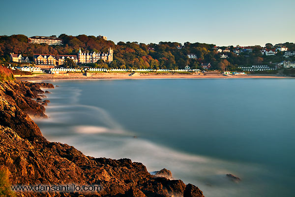 Langland Bay with 10 stop ND filter Langland Bay with 10 stop ND filter