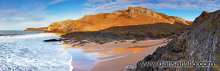 Mewslade Bay, Gower Mewslade Bay, Gower