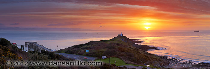 Mumbles Pier, Mumbles Lighthouse and Bracelet Bay