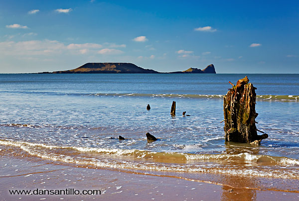 Worms Head and the Helvetia, Gower
