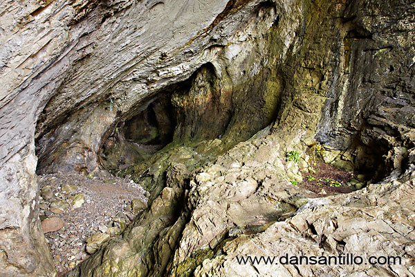 Looking into Paviland Cave, Gower Looking into Paviland Cave, Gower