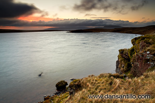 Llyn y Fan Fawr just before sunrise