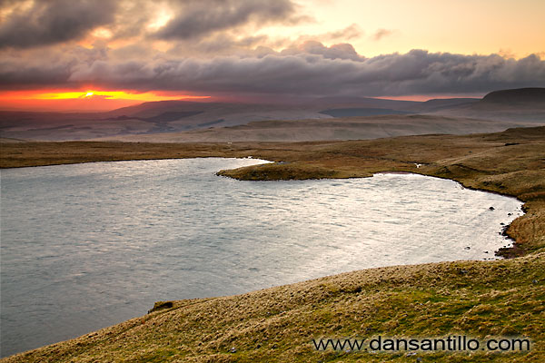 Sunrise at Llyn y Fan Fawr