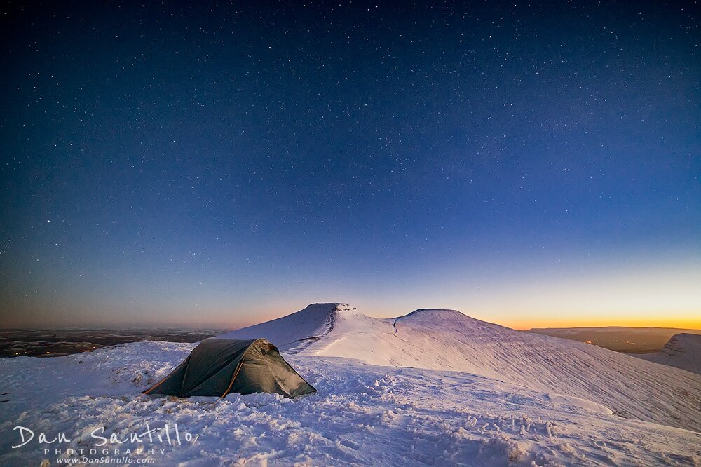 Corn Du, Pen y Fan and Cribyn