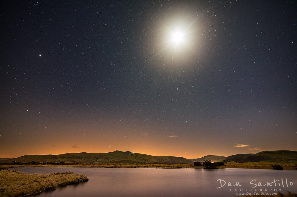 Pen y Fan and Corn Du from Mynydd Illtud