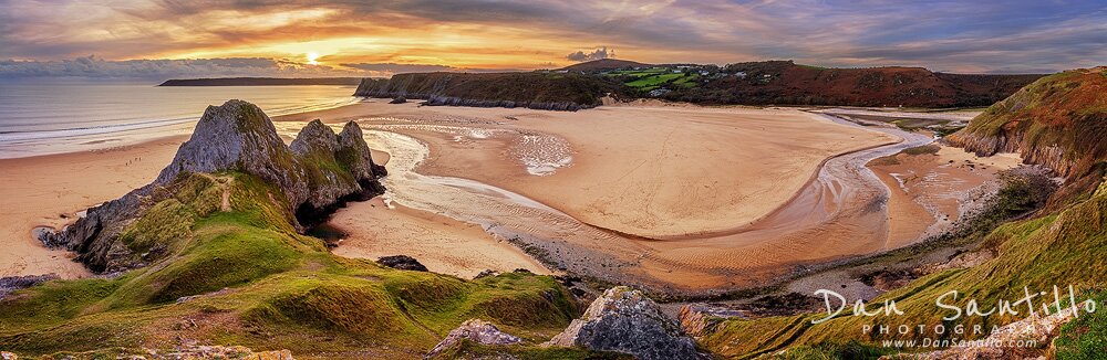 Three Cliffs Bay