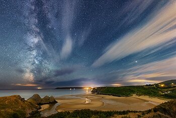 Three Cliffs Bay