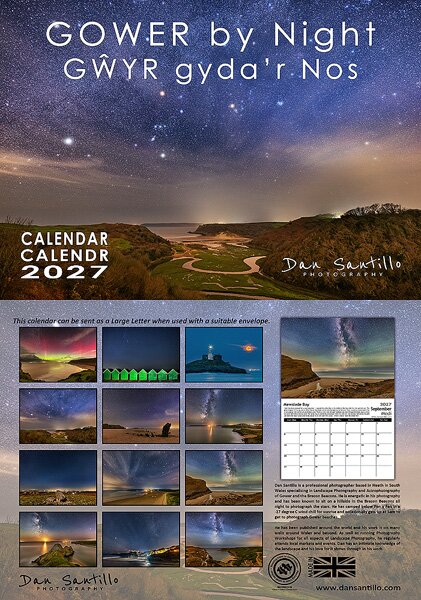Gower by Night Calendar 2027