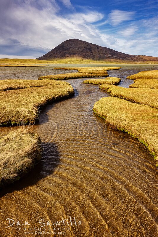 Ceapabhal from Northton Salt Marsh, Harris