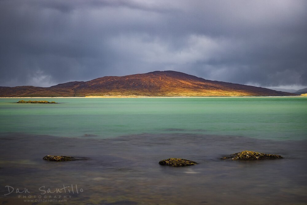 Taransay from Seilebost, Harris