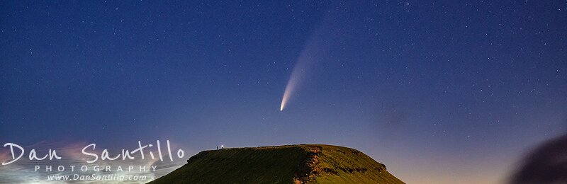 Corn Du with Comet NEOWISE